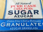 Extra-fine, or caster sugar.